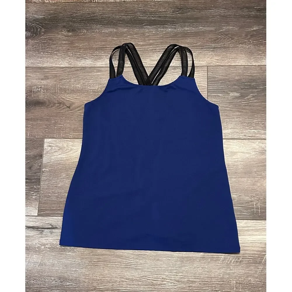 Fabletics Blue Peyton Tank Women's Size M - Picture 4 of 7
